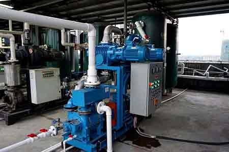 肯富來液環(huán)泵機組在東莞邁科（鋰電池廠）使用現(xiàn)場